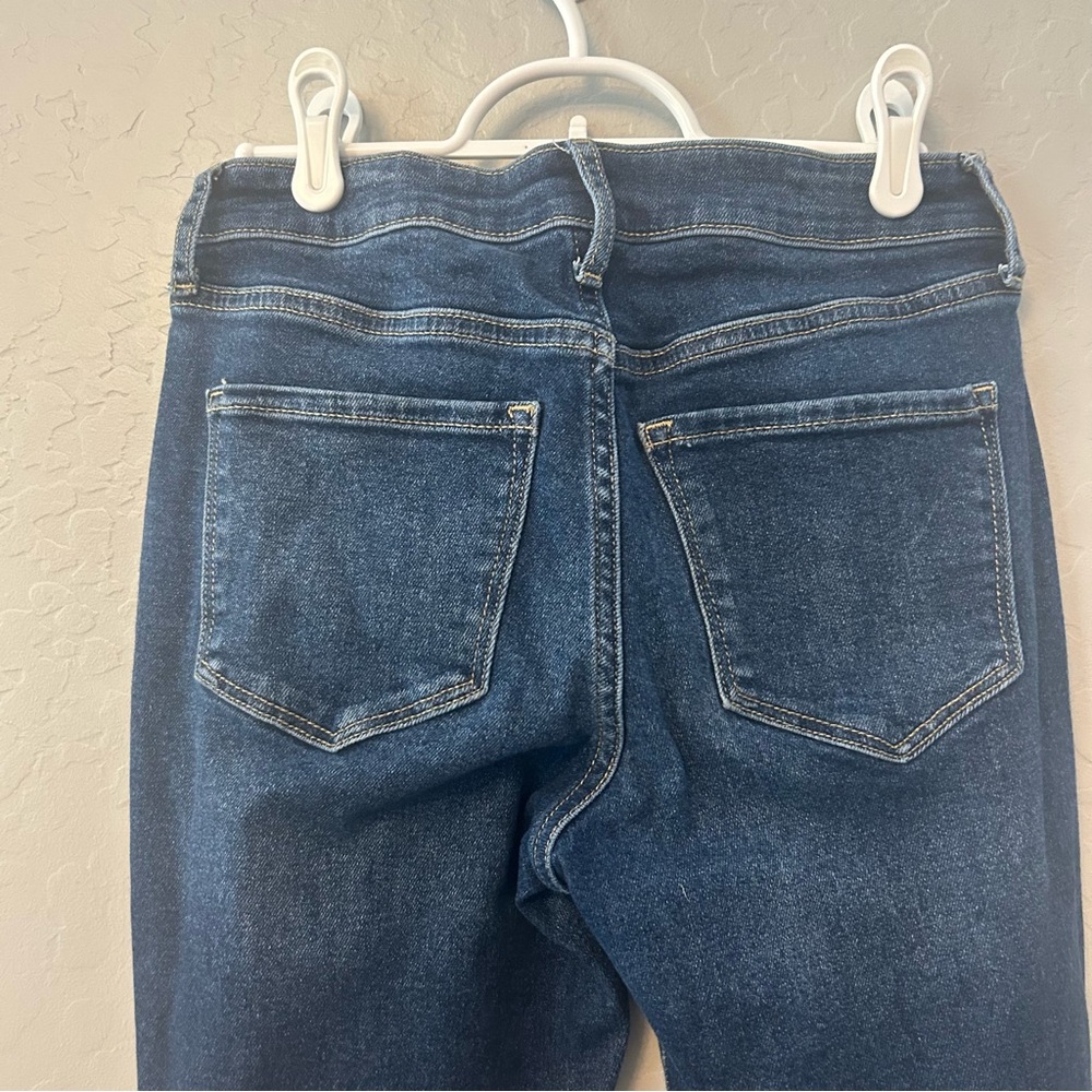 Old Navy high rise rockstar super skinny distressed jeans size 4 - Picture 15 of 16